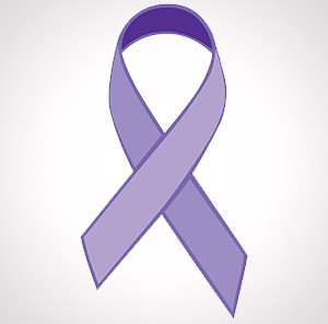 purple ribbon